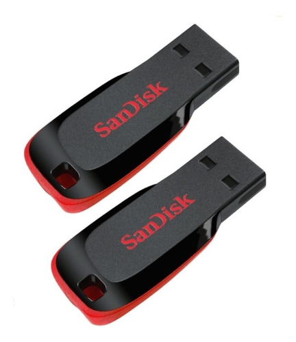 Armazenamento Compacto 32gb Sandisk Flash Drive 2 Uni. 