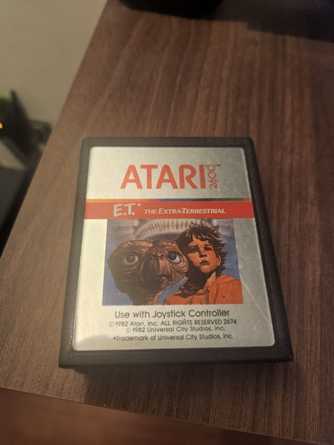 Juego Atari Et Buen Estado, Sin Etiqueta Delantera
