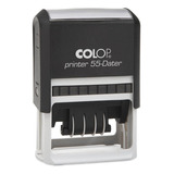 Sellos Fechadores Colop Printer 55 Dater 4x6cm Personalizado