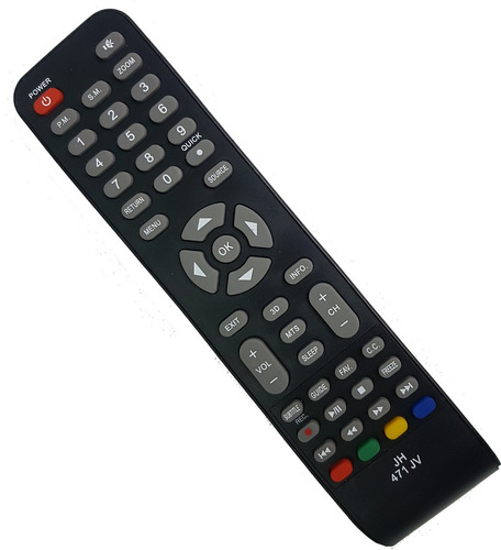 Control Remoto 486 Para Lcd Led Tv Noblex Jvc Hitachi
