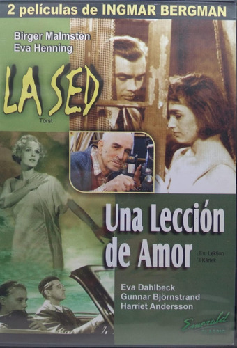 La Sed Una Leccion De Amor  Dvd Original Cinehome