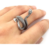 Anillo Ajustable Serpiente Diseño Varios Colores 3d Unisex