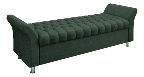 Recamier Roma Queen 160cm Em Veludo