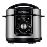 Panela De Pressão Elétrica Pratic Cook Premium Pe-48-5l-i 5 L Cor Preto Mondial 127v