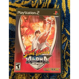 Street Fighter Alpha Anthology Ps2