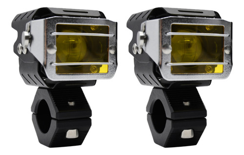 Faros Delanteros De Motocicleta, 2 Unidades, Luces Led De Co