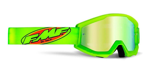 Goggle Motocross Enduro Mtb Fmf Edición 100% Core Verde 