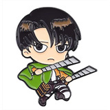 Pines Metalicos Anime Attack On Totan Pin Levi Ackerman