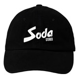 Gorra Dril Soda Stereo Rock Metal Estampada Tv Urbanoz