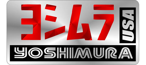 Calcomania Sticker Yoshimura Usa Efx Moto Auto Ss Yamaha