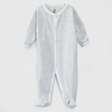 Enterito Gris Rayas Blancas Coyote Kids