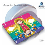 Virgencitas Y Santos Infantiles 3 Mouse Pads Tapetes P/raton