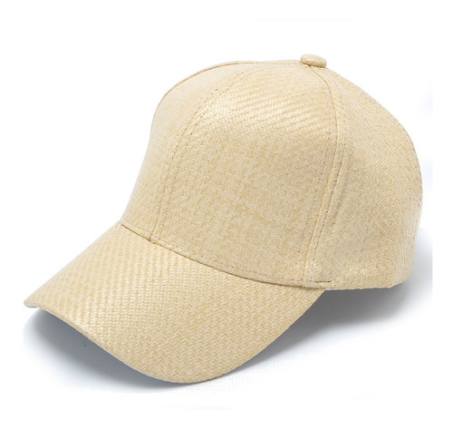 Cap Gorra Visera Sombrero Mujer Rafia Playa