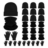 Juego De 30 Gorros De Invierno, Guantes, Calentadores De Cue