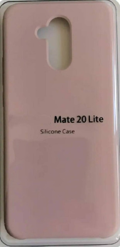 Estuche Carcasa Silicona Para Huawei Mate 20 Lite Y Vidrio9d