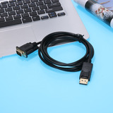 Cable Adaptador Display Port Dp A Vga Macho De 1,8 M