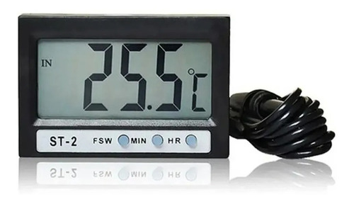 Nevera Termometro Sonda Sensor Lcd Digital -50c~+70c Reloj