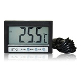 Nevera Termometro Sonda Sensor Lcd Digital -50c~+70c Reloj