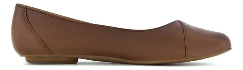 Zapato Flat Ballerina De Piel Moderno Casual Apv 