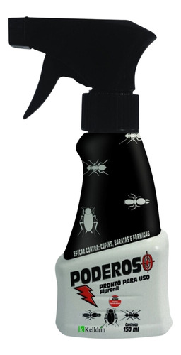 Poderoso Inseticida Pronto Uso Spray 150ml - Kelldrin