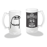 Tarro Cervecero, Flork, Frase Soy Un Papá Carpintero, 16oz