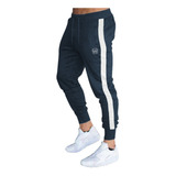 Calça Moletom Masculina Jogger Slim Fit W-m14