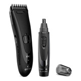 Cortadora De Pelo Gama Black Titanium T744 + Trimmer Nariz