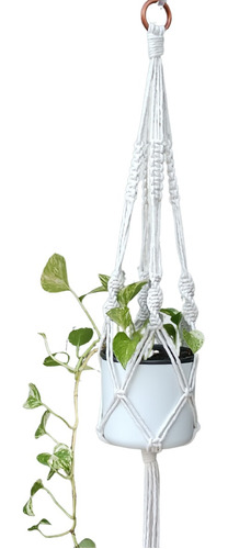 Macrame Hanger Plant Suporte Decorativo Vaso De Planta Mod.1