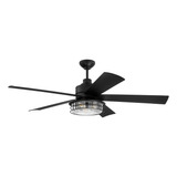 Craftmade Gar56fb5 Garrick - Ventilador De Techo Industrial