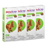 4 Caixas Do Bravecto  De 10 A 20 Kg + Brinde