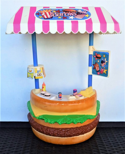 Playset Muñeca Hamburguesas All American Vintage 90 Original