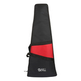 Capa Bag Guitarra Soft Case Start Almofadada - Vermelho