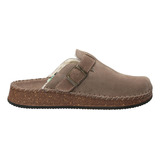 Zapato Cuero Rockford Mujer Rige Café