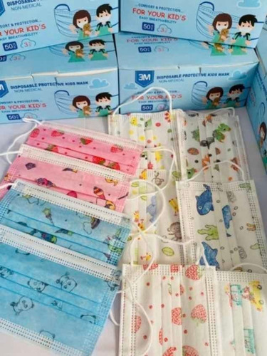Barbijos Descartables Tapaboca Máxima Proteccion Caja X 100