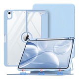 Funda Magnetica Combinada Para iPad Air 4/5ta Gen Celeste