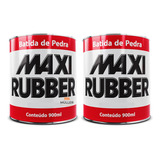  2 Batida De Pedra Preto 900ml Maxi Rubber