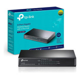 Switch Tp-link Tl-sg1008p Gigabit 8 Portas (4 Portas Poe)