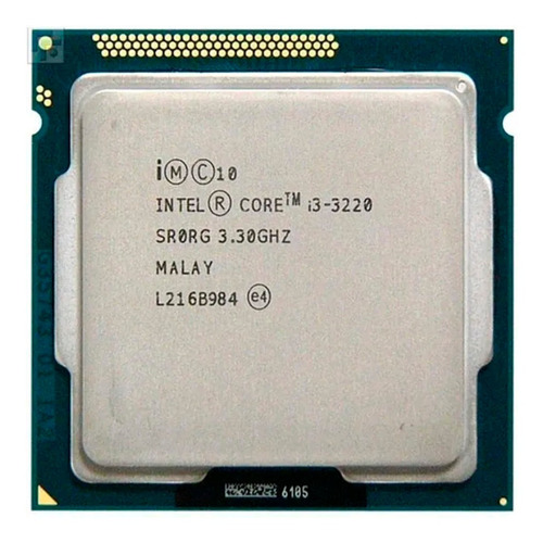 Processador Intel Core I3-3220 Cm8063701137502  De 2 Núcleos E  3.3ghz De Frequência Com Gráfica Integrada