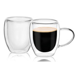 Moretoes Tazas De Café Expreso Con Asas De 55 Oz, Tazas De