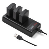 Cargador De Cámaras Canon Tipo 2300mah T3/t5/t6/t7/t100 Con