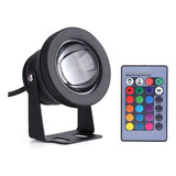 Foco Led Marine Boat Yacht 10w 12v Rgb Spot Light