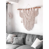 Tapiz Macramé 80x80cm Tejido Wallhanging Home Deco