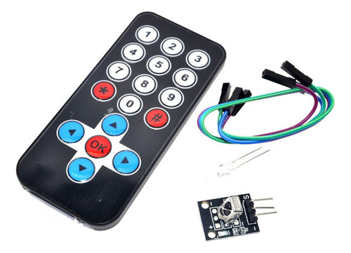Kit Control Remoto Infrarrojo + Emisor/receptor - Arduino -