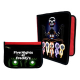 Combo Carpeta + Cartuchera Five Nights At Freddy´s #24