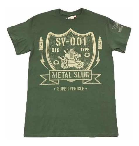 Playera Obzeno Metal Slug ¡envío Gratis!