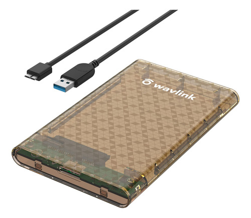 Wavlink Caja De Disco Duro De 2.5 , Usb 3.0 A Sata Iii/ii/i 