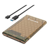 Wavlink Caja De Disco Duro De 2.5 , Usb 3.0 A Sata Iii/ii/i 