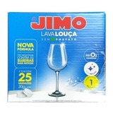 Kit Com 8 Jimo Lava Louça Pastilha 25x20g Detergente
