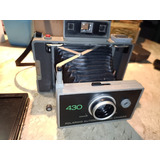 Câmera Vintage Polaroid Anos 70 Automática Modelo 430/420