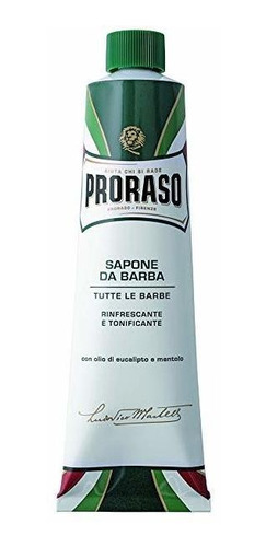 Proraso Crema De Afeitar, Refrescante Y Tonificante, 5,2 Oz